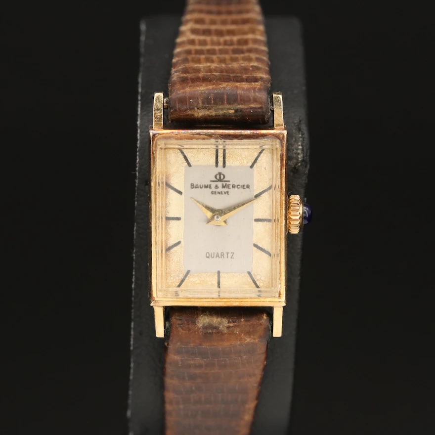 Classic Baume  Mercier 14k Quartz Wristwatch